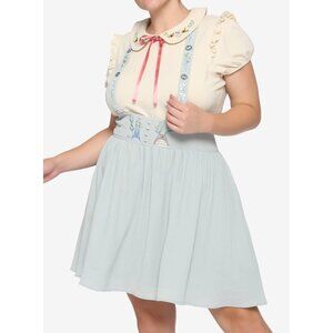 My Neighbor Totoro Her Universe Studio Ghibli Floral Suspender Skirt Size Large
